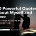 40 Powerful Quotes About Myself and Love