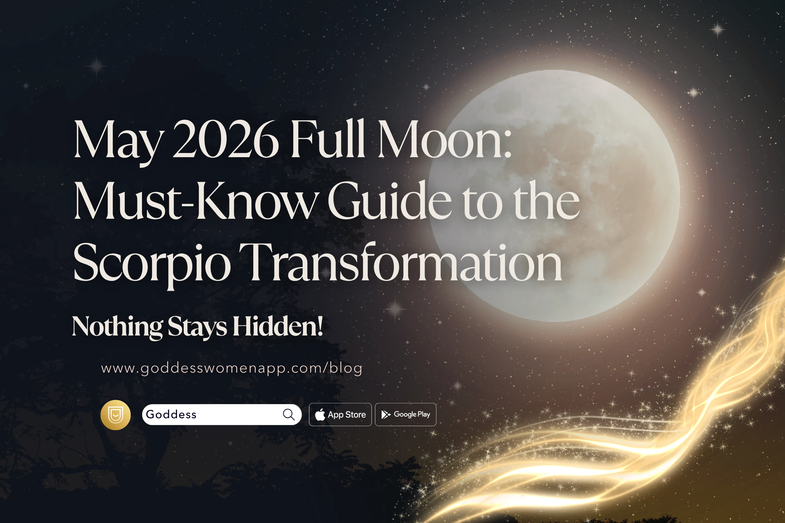 May 2026 Full Moon: Nothing Stays Hidden! A Guide to the Scorpio Transformation